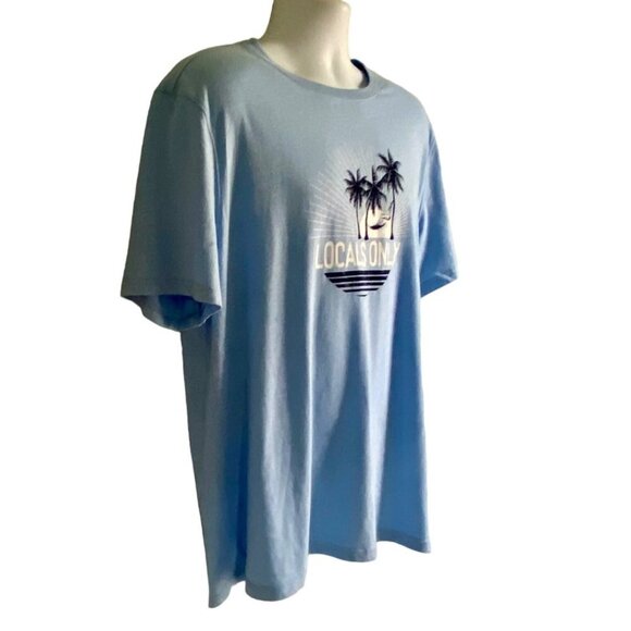 Tackle & Tides Graphic Locals Only Short Sleeve Tee Men's Large NEW - Picture 4 of 8